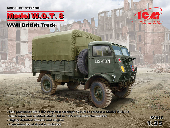 1/35 Model W.O.T. 8 WWII British Truck