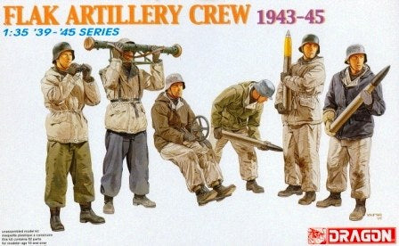 1/35 Flak Artillery Crew (Winter 1943-45)