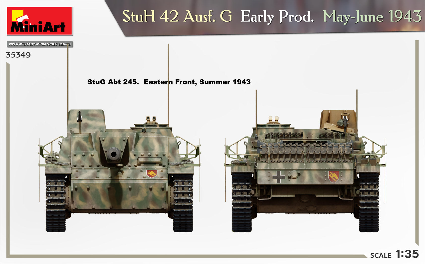 1/35 StuH 42 Ausf. G  Early Prod. May-June 1943