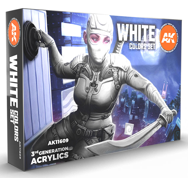 White Colors Set