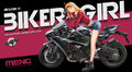 1/9 Biker Girl Resin
