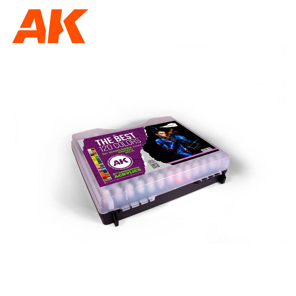 3G Plastic Briefcase 120 Wargame Colors