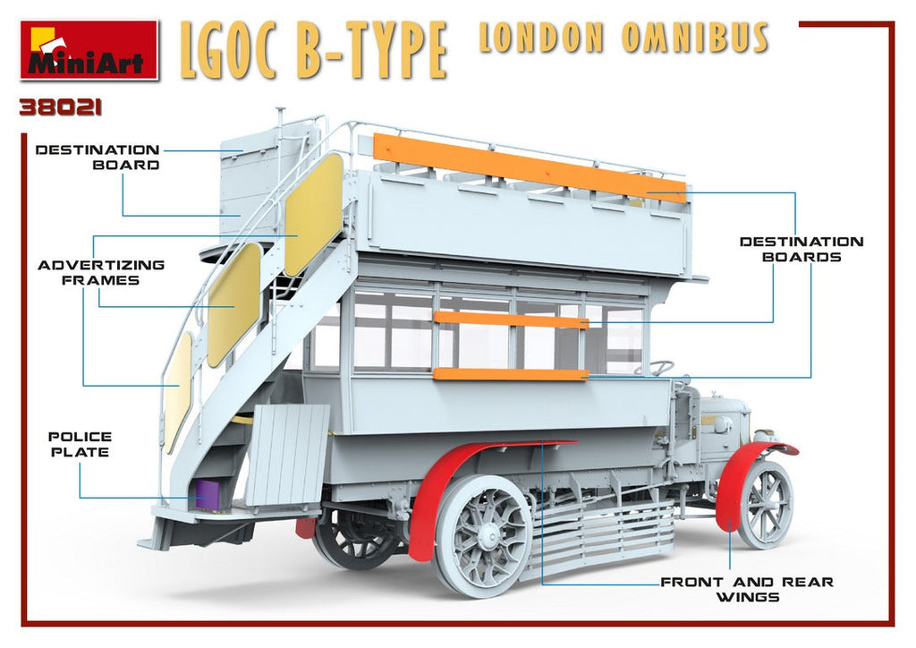 1/35 LGOC B-Type London Omnibus