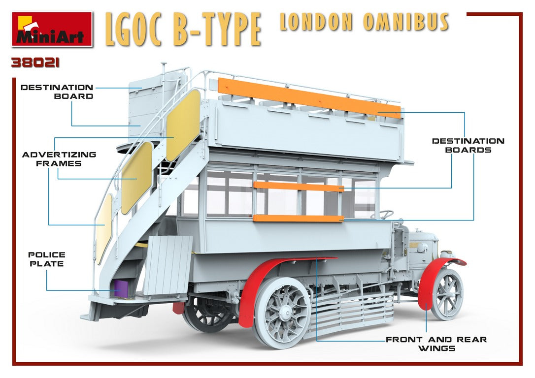 1/35 LGOC B-Type London Omnibus