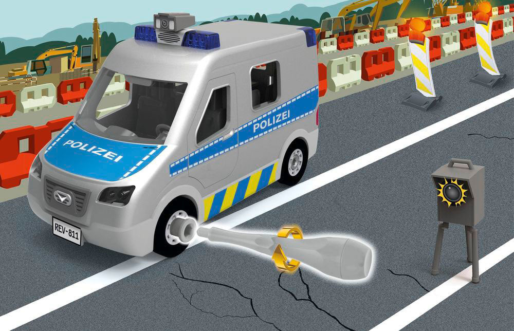 1/20 JUNIOR KIT Police Van