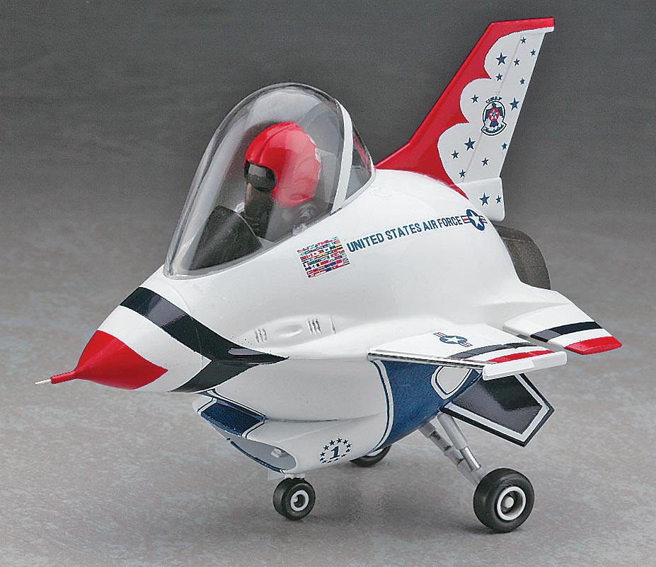 1/72 Egg Plane F-16 Fighting Falcon Thunderbirds