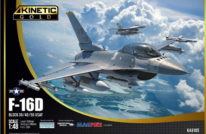 1/48 F-16D BLOCK 30/40/50 USAF