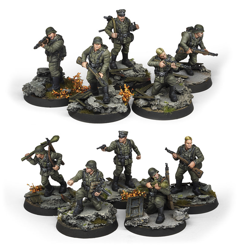 FORTUNATE SONS Panzergrenadier Division (10 Miniatures)