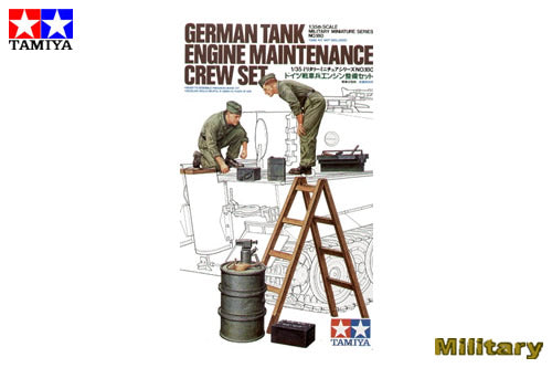 1/35 German Tank Engine Maintenace Crew Set