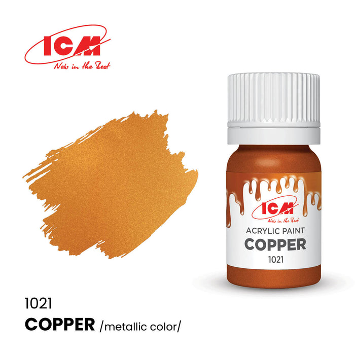 ACRYLIC PAINT Copper 12 ml