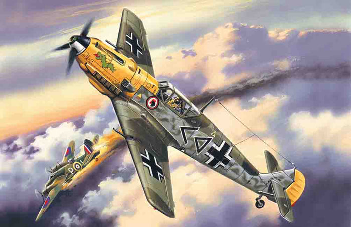 1/72 Messerschmitt Bf 109E-4 WWII Ger. Fighter