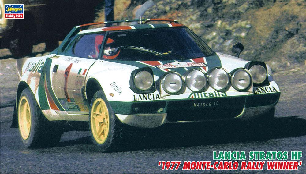 1/24 Lancia Stratos HF 1977 Monte Carlo Rally Winner
