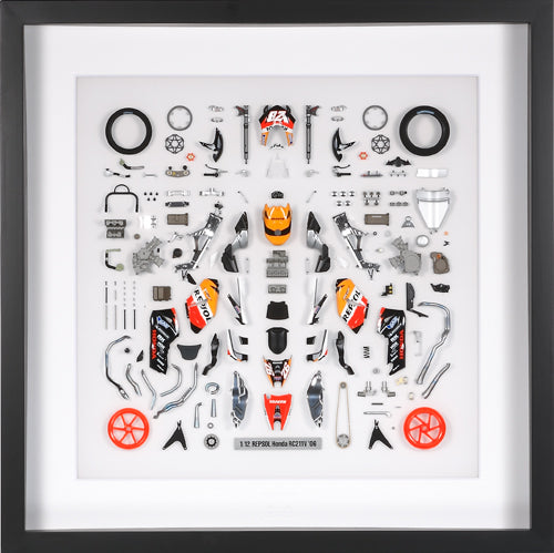 Quadro Moto Honda Repsol 2006