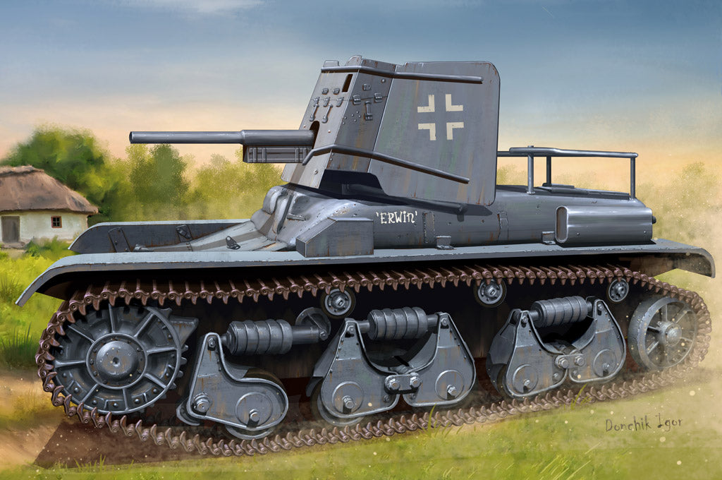1/35 German 3.7cm Pak 35/36 auf Pz.Kpfw 35R(f)