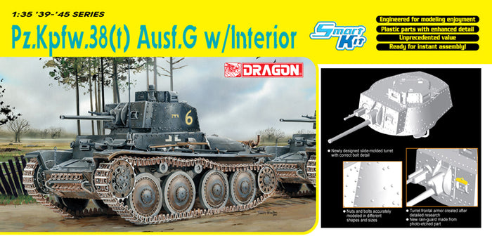 1/35 Pz.Kpfw.38(t) Ausf.G with Interior