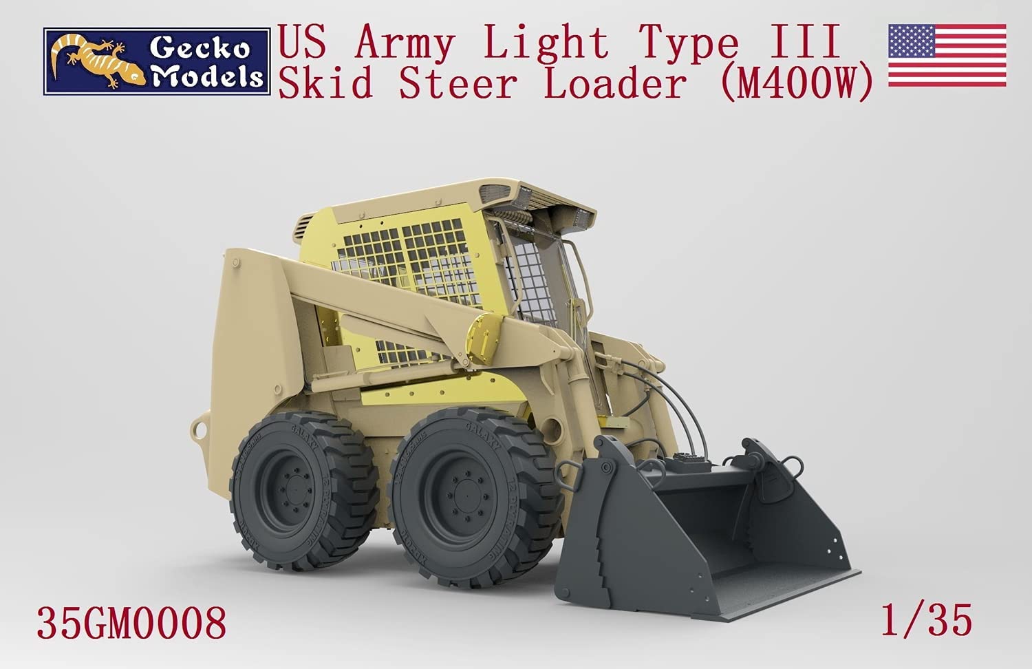 1/35 US Army Light Type III Skid Steer Loader (M400W)