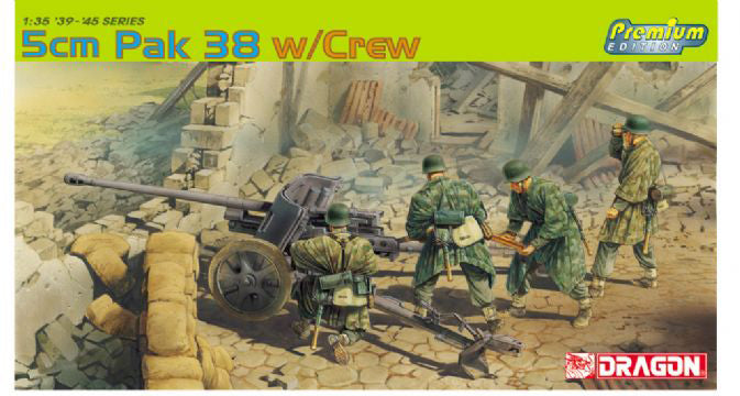 1/35 5cm PAK 38 with Crew [Premium Edition]