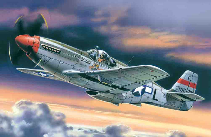 1/48 Mustang P-51C WWII American Fighter