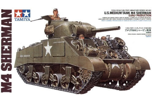 1/35 U.S. Medium Tank M4 Sherman Early Production