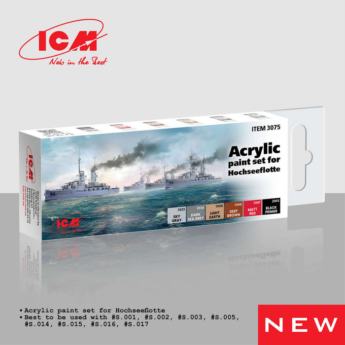 ACRYLIC SETS Hochseeflotte (6 bottles x 12 ml)