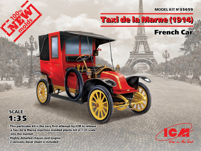 1/35 Taxi de la Marne (1914) French Car
