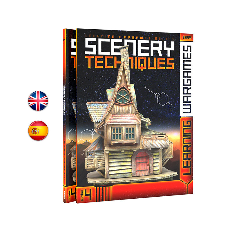 AK Learning Wargames Series 4: Scenery Techniques Spanish