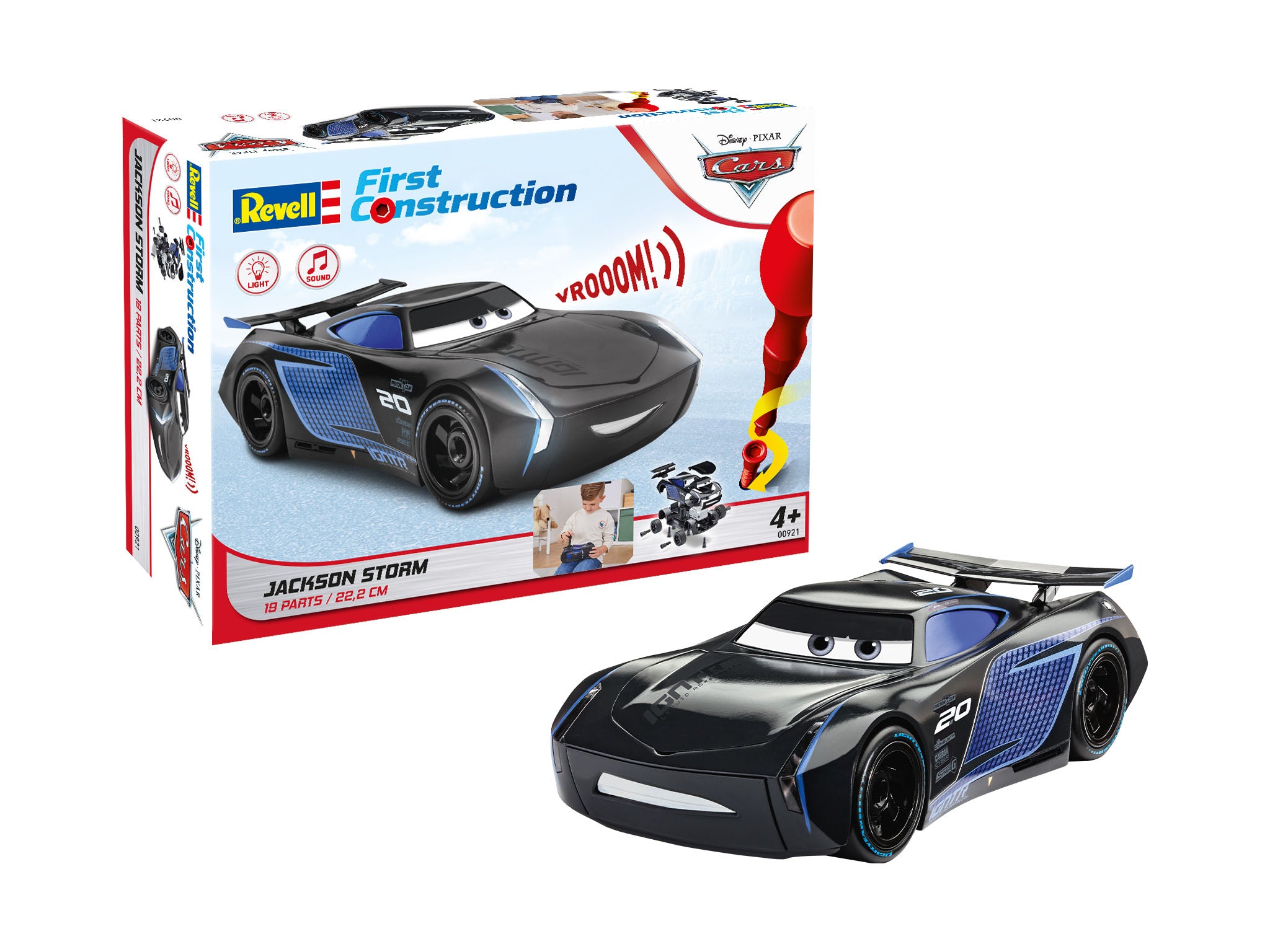 First Construction - Jackson Storm Disney Cars (Light & Sound)