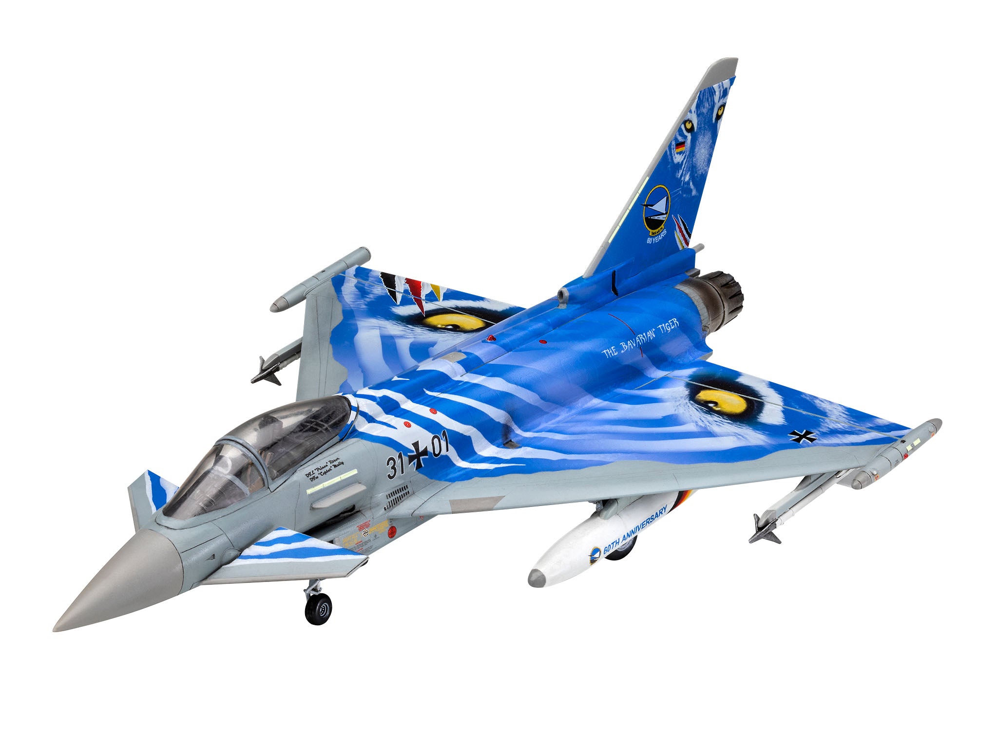 1/72 Eurofighter Typhoon Bavarian Tiger 2021