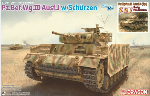 1/35 Pz.Bef.Wg.III Ausf.J with Schurzen