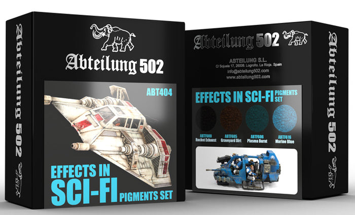 Effects In Sci-Fi Pigment Set