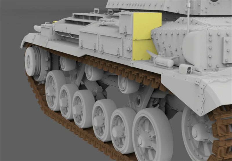 1/35 Kreuzer Panzerkampfwagen Mk.II, 742(e),(A-10)