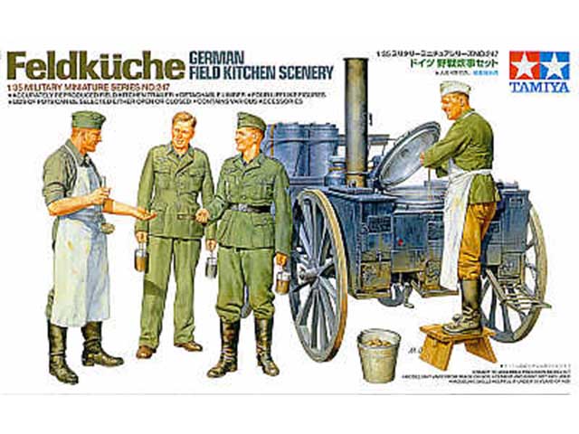 1/35 German Field Kitchen Scenary