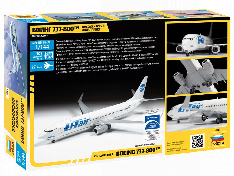 1/144 Civil Airliner Boeing 737-800