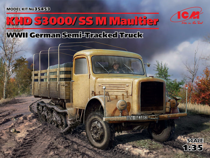 1/35 KHD S3000/SS M Maultier WWII German Semi-Tracked Truck