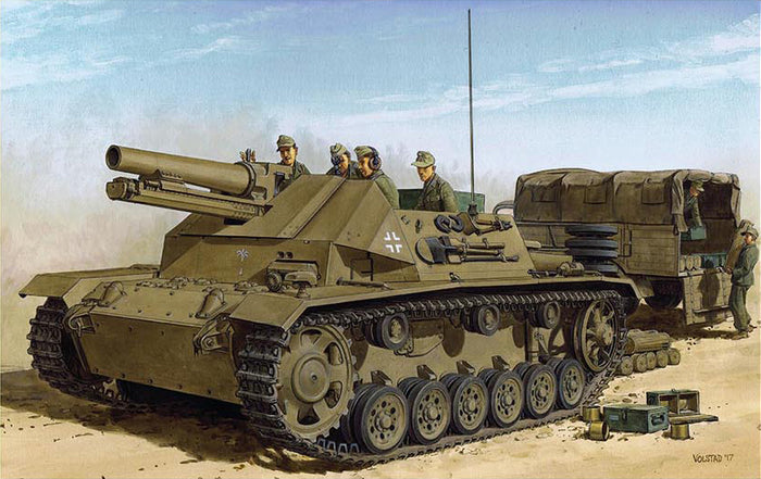 1/35 DAK 15cm s.IG.33 auf Fgst.Pz.III