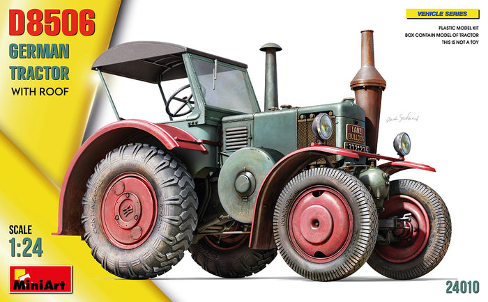 1/24 German Tractor D8506 with Roof