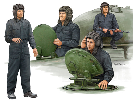 1/35 Soviet Tank Crew