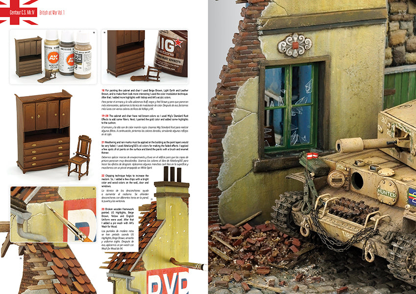 British At War - Los Britanicos En Guerra - Bilingual