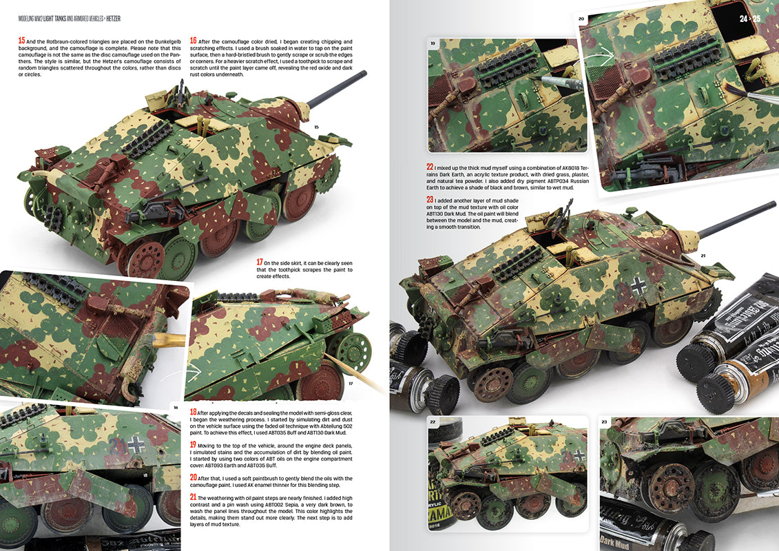 Modeling WW2 Light Tanks and Armored Vehicles English