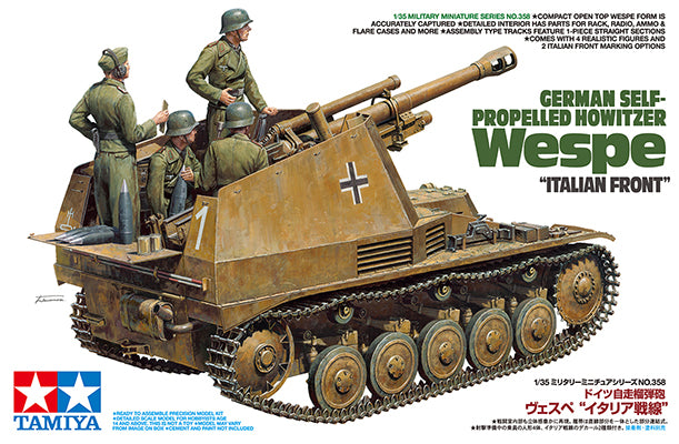1/35 German Self-Propelled Howitzer Wespe Italian Front