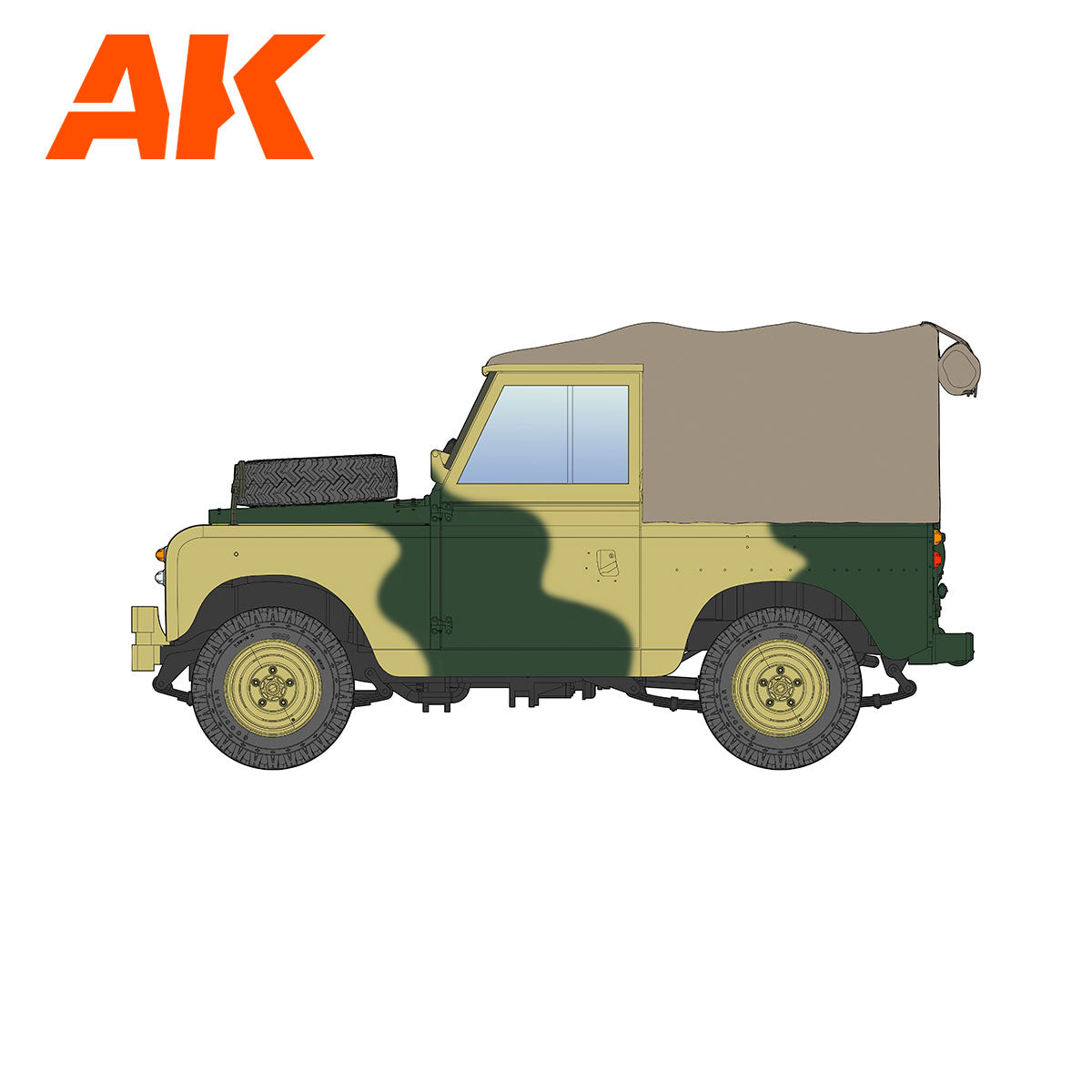 1/35 Land Rover 88 Series IIA Rover 8