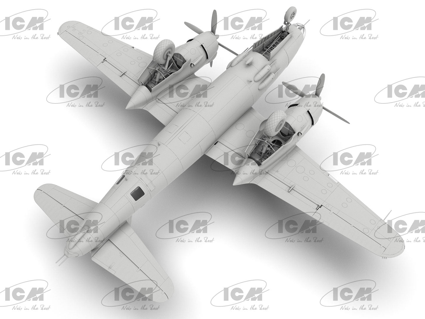 1/48 B-26G Marauder, WWII  American/France Bomber