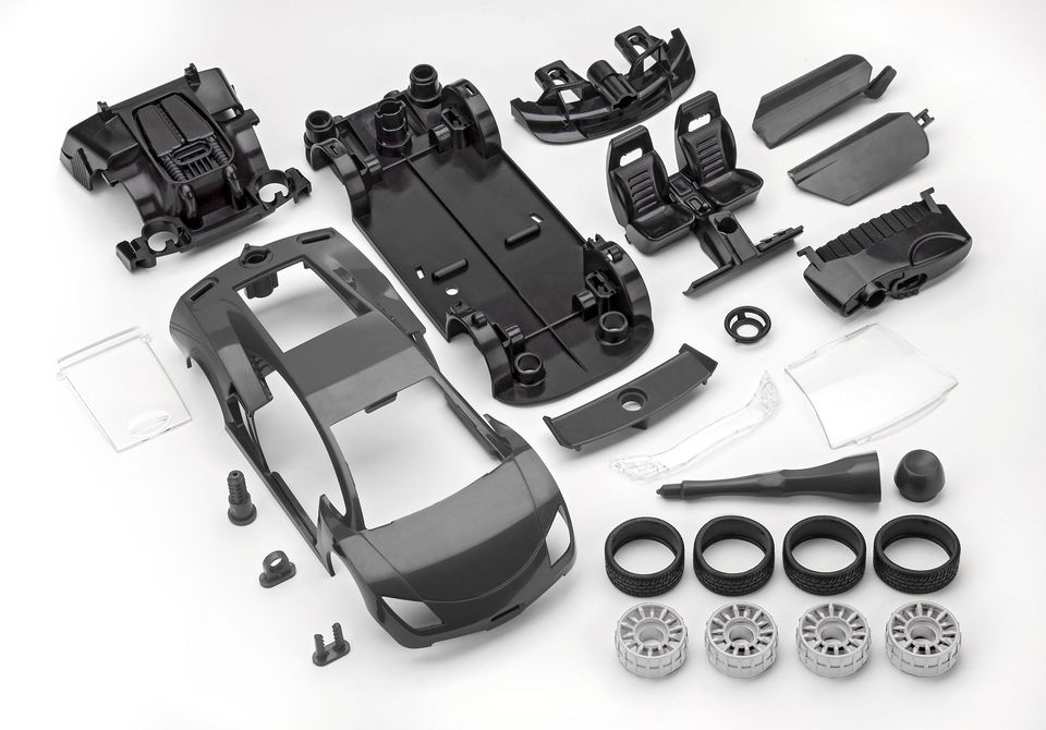 1/20 JUNIOR KIT Racing Car, black