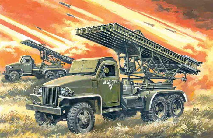 1/35 BM-13-16N, WWII Soviet Multiple Launch Rocket System