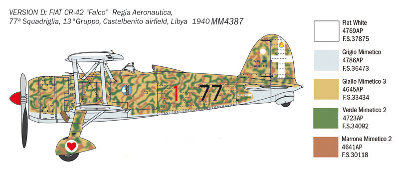 1/48 Fiat CR.42 Falco "Battle of Britains 80th Anniversary"
