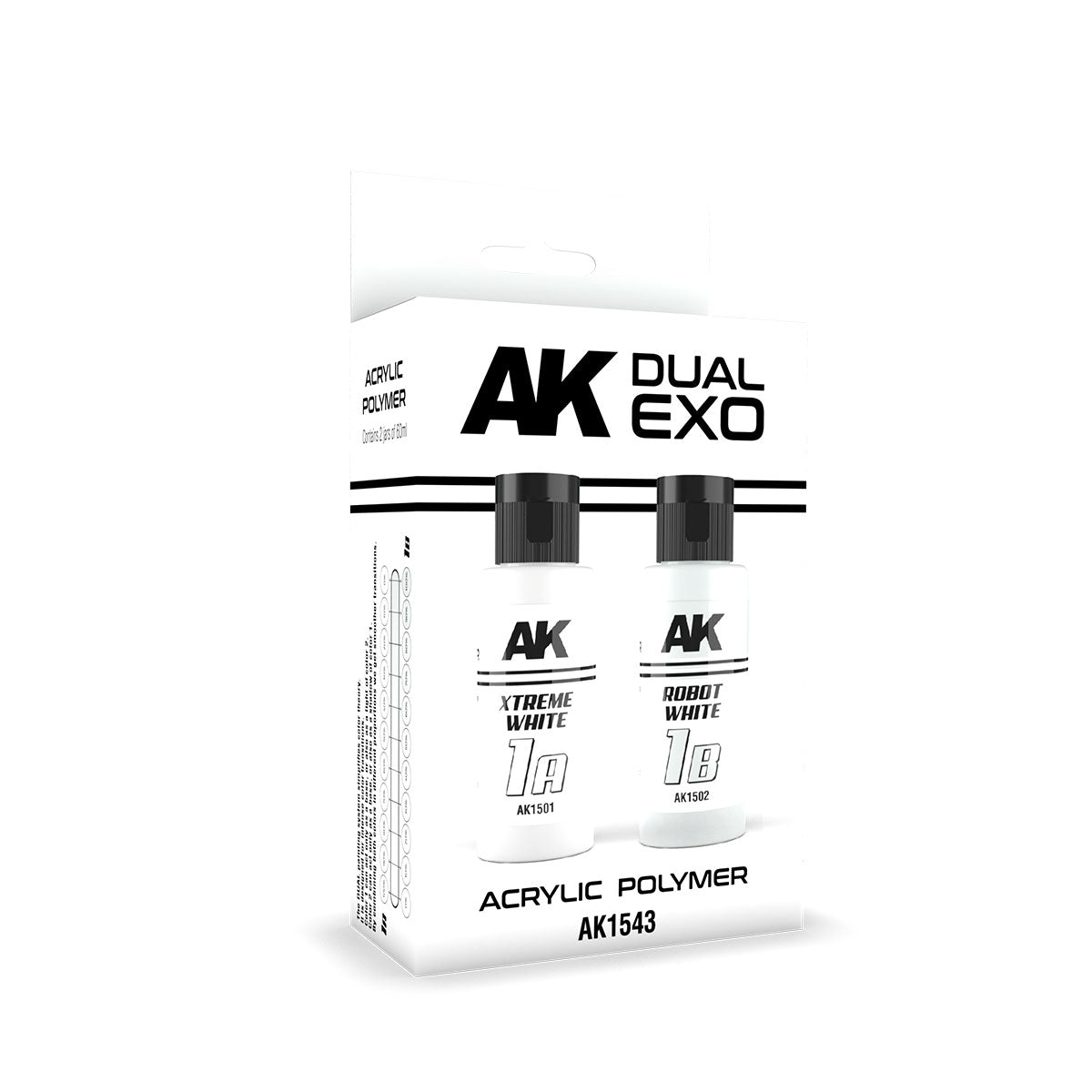 XTREME WHITE & ROBOT WHITE DUAL EXO Set