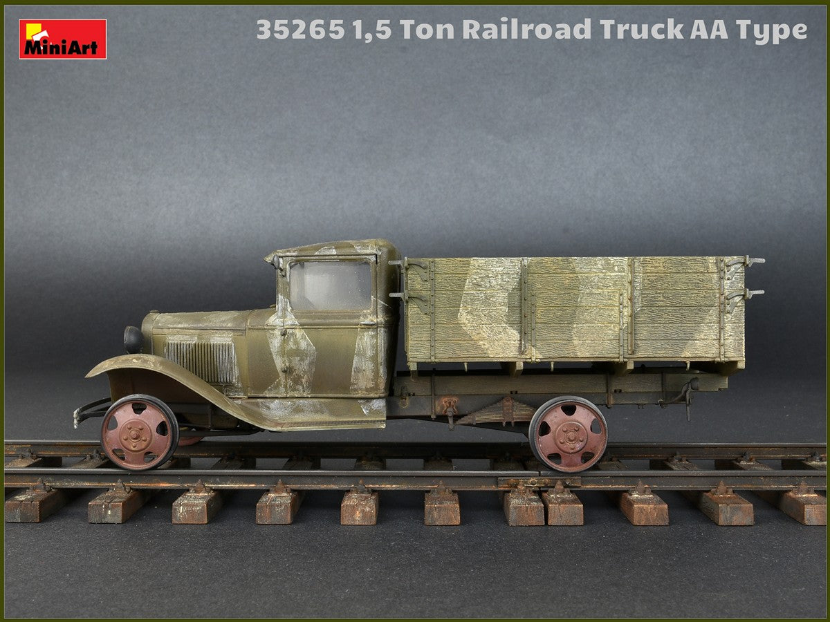 1/35 1,5 Ton Railroad Truck AA Type