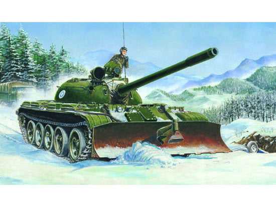 1/35 Russischer Panzer T55 mit BTU-55