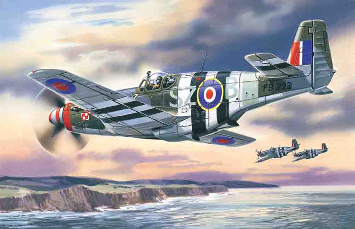 1/48 Mustang Mk.III WWII RAF Fighter