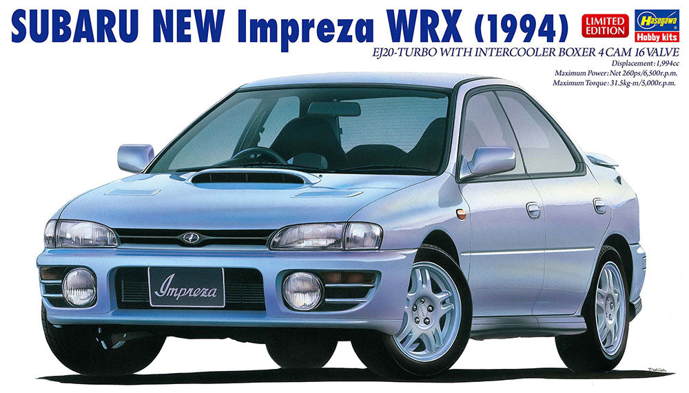 1/24 Subaru New Impreza WRX 1994